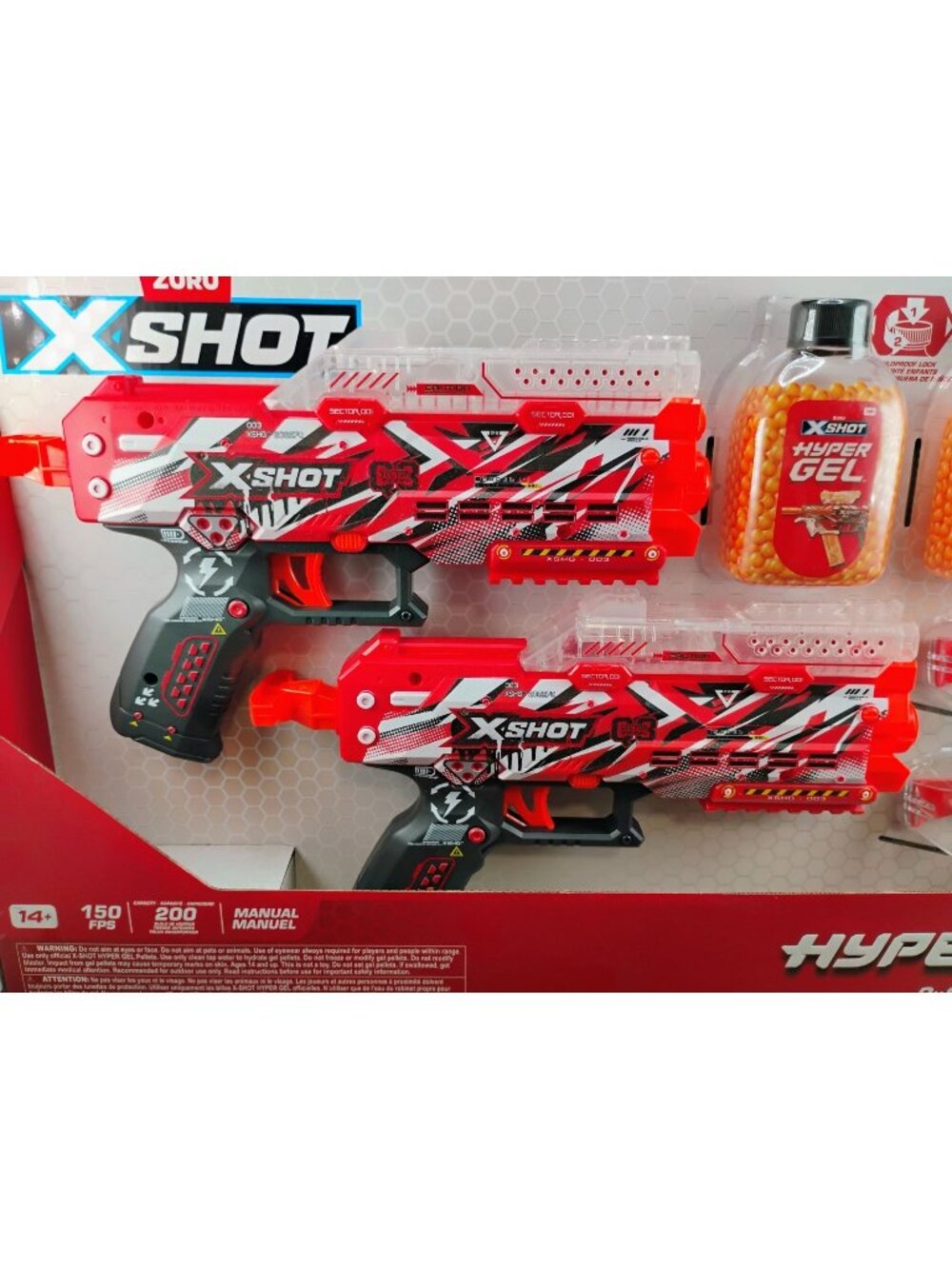 Zuru X Shot Hypergel Stinger Dual Blasters Set W/ Gel Beads